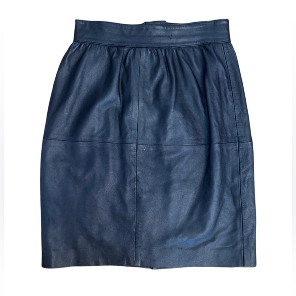 FENDI Leather Skirt